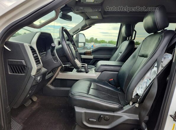 1FTEW1E49KFA09303 2019 FORD F150 White წინა სალონის ხედი
