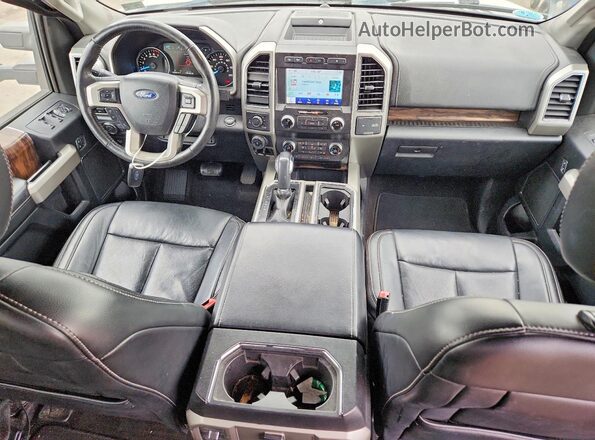 1FTEW1E49KFA09303 2019 FORD F150 White წინა პანელის ხედი