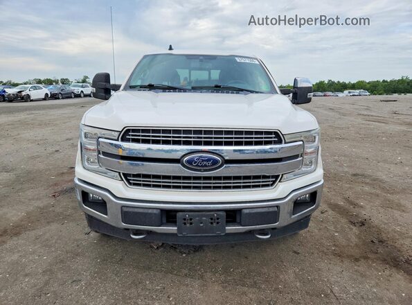 1FTEW1E49KFA09303 2019 FORD F150 White წინა ხედი