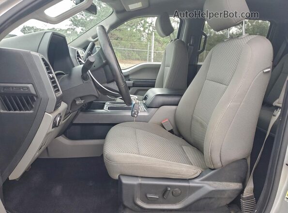 1FTEW1E49KFA54015 2019 FORD F150 Silver Vista interior delantera
