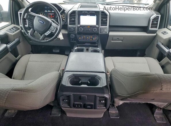 1FTEW1E49KFA54015 2019 FORD F150 Silver Vista del salpicadero