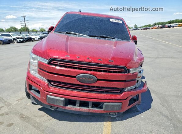 1FTEW1E49KFA97897 2019 FORD F150 Burgundy Front view