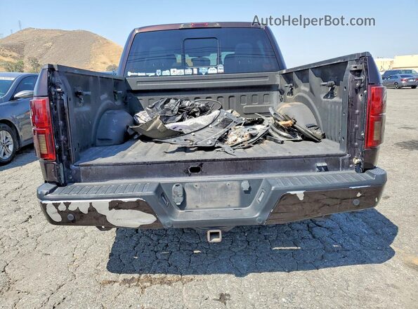 1FTEW1E49KFB05285 2019 FORD F150 Фиолетовый Вид сзади