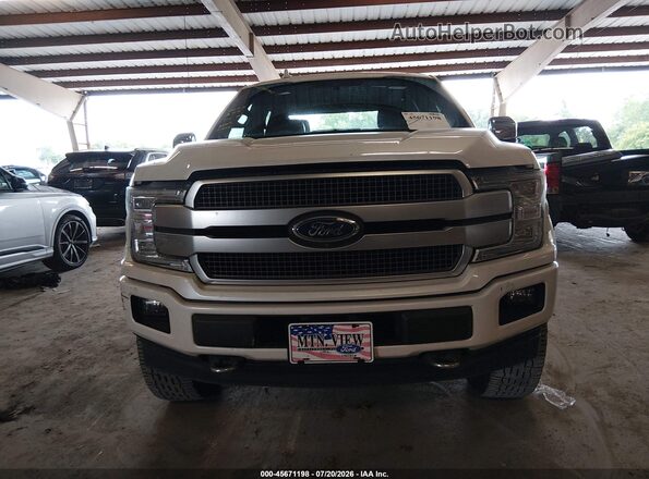 1FTEW1E49KFC01238 2019 FORD F150 White Սարքավորումների վահանակի տեսք