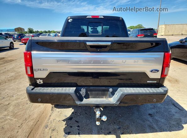 1FTEW1E49KFC22669 2019 FORD F150 Black Вид ззаду