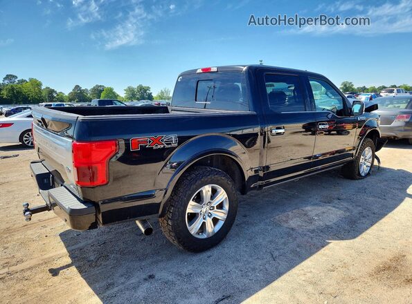 1FTEW1E49KFC22669 2019 FORD F150 Black Задня права чверть
