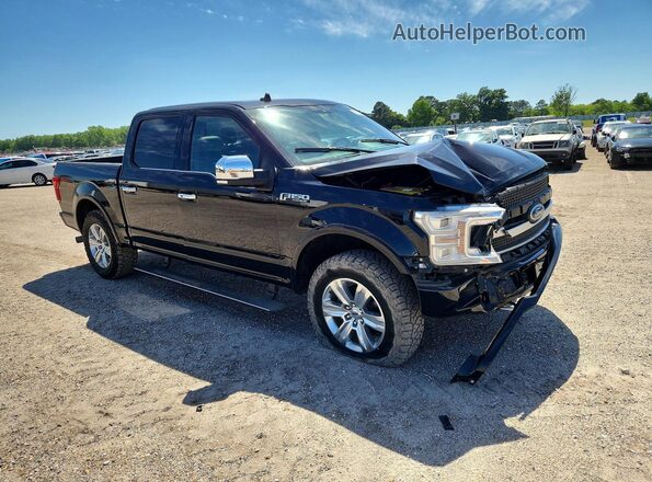1FTEW1E49KFC22669 2019 FORD F150 Black Передня права чверть