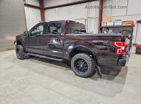 1FTEW1E49KFC36748 2019 FORD F150 Коричневый Задняя левая четверть