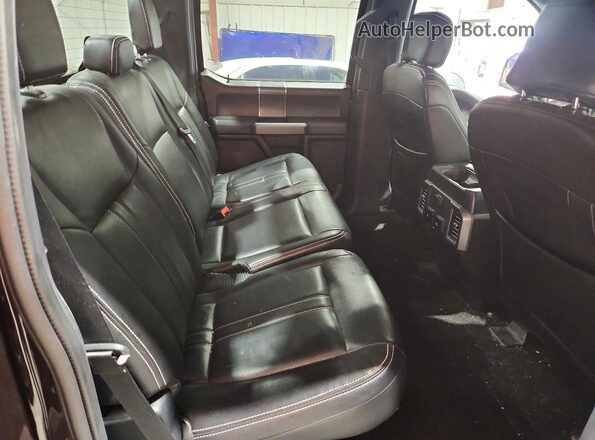 1FTEW1E49KFC36748 2019 FORD F150 Коричневый Вид задних сидений