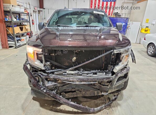 1FTEW1E49KFC36748 2019 FORD F150 Коричневый Вид спереди