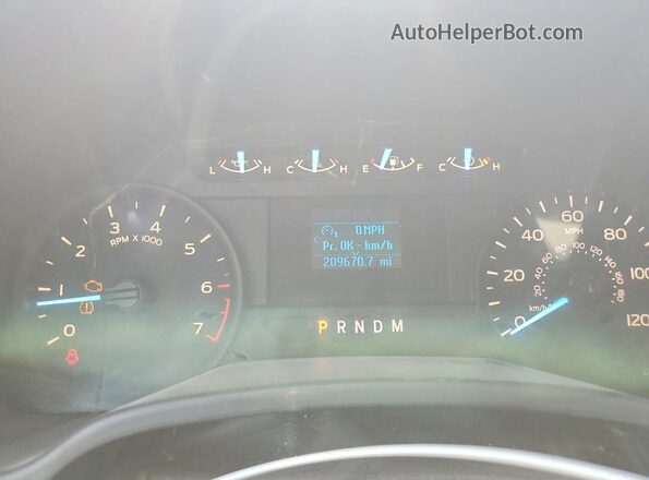1FTEW1E49KKD84972 2019 FORD F150 Угольный Вид щитка приборов