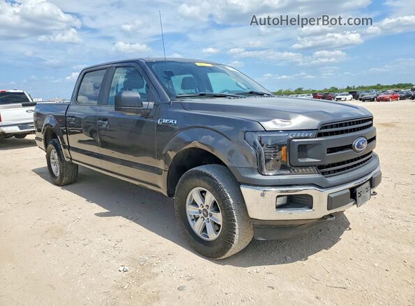 1FTEW1E49KKD84972 2019 FORD F150 Угольный Передняя правая четверть