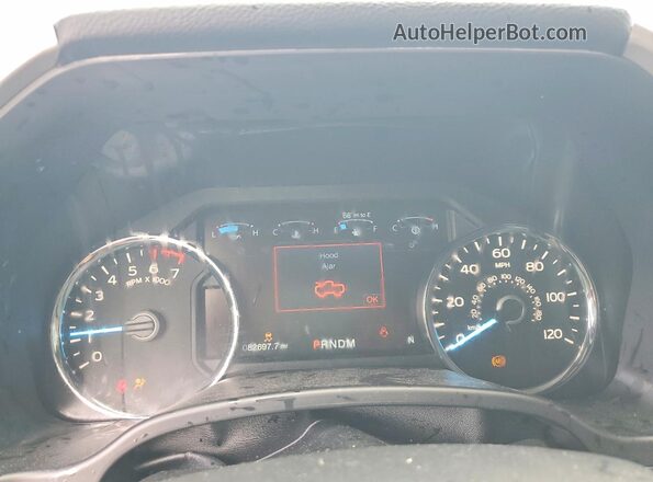 1FTEW1E49KKE75210 2019 FORD F150 Black Սարքավորումների վահանակի տեսք
