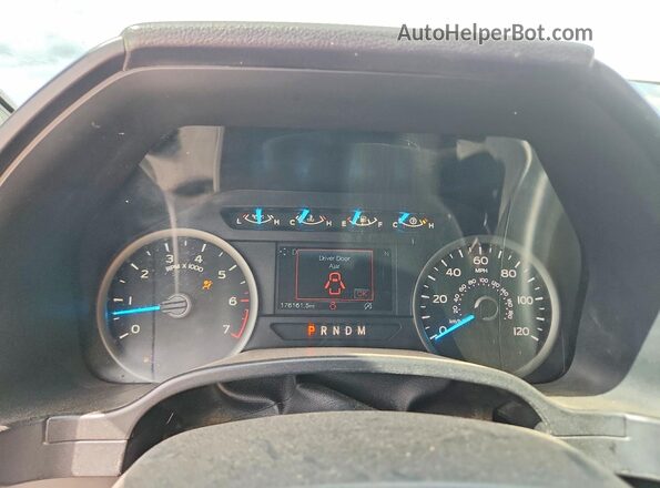 1FTEW1E49LFA08296 2020 FORD F150 Белый Вид щитка приборов
