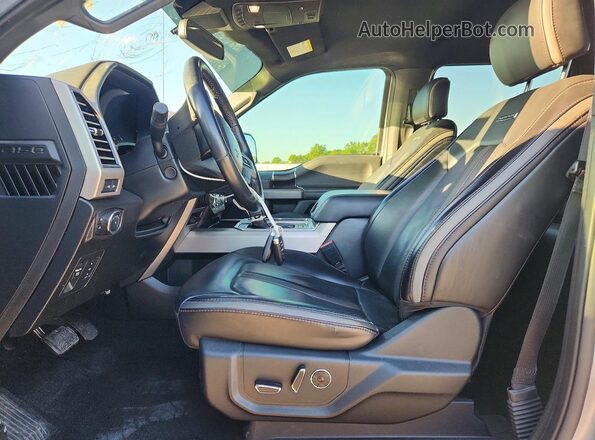1FTEW1E49LFA49933 2020 FORD F150 Silver Vista interior delantera