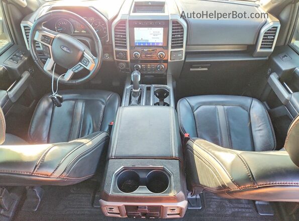 1FTEW1E49LFA49933 2020 FORD F150 Silver Vista del salpicadero