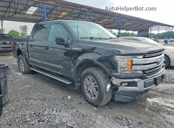 1FTEW1E50JFC81780 2018 FORD F150 Black Przód prawy
