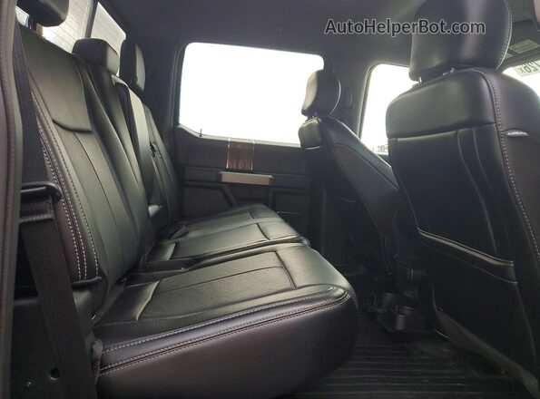 1FTEW1E50JFC81780 2018 FORD F150 Black Widok tylnych siedzeń
