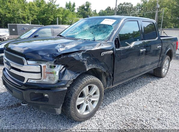 1FTEW1E50JFD50628 2018 FORD F150 Black Vista frontal