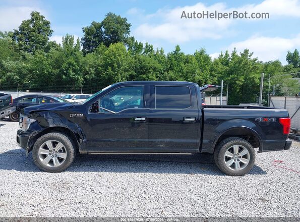 1FTEW1E50JFD50628 2018 FORD F150 Black Vista interior de 360 grados