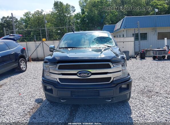 1FTEW1E50JFD50628 2018 FORD F150 Black Vista del cuadro de instrumentos