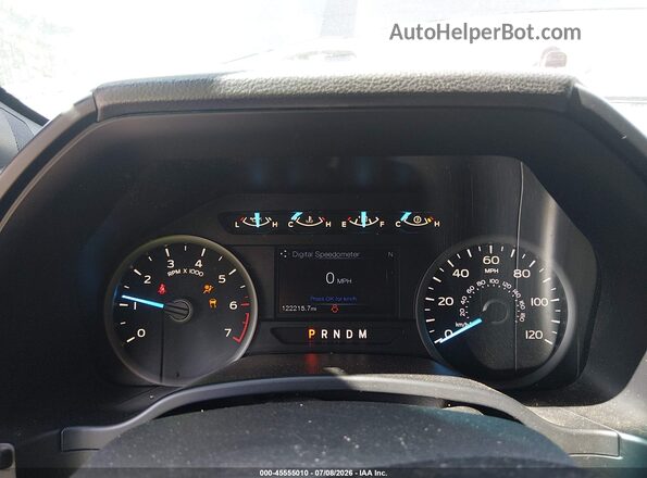 1FTEW1E50JFE35839 2018 FORD F150 Черный Вид задних сидений