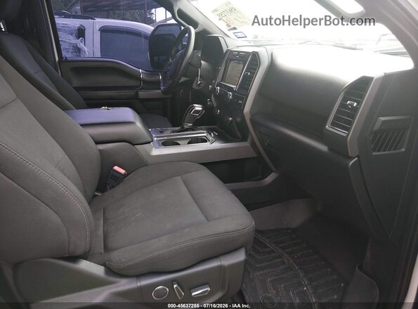 1FTEW1E50JKF27041 2018 FORD F150 Белый Вид салона спереди
