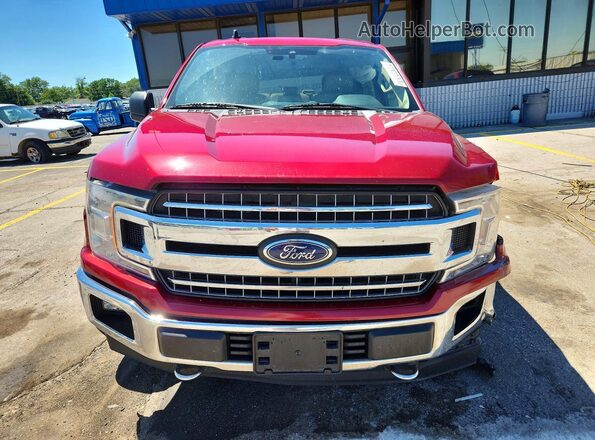 1FTEW1E50KFC54953 2019 FORD F150 Maroon Vista frontal