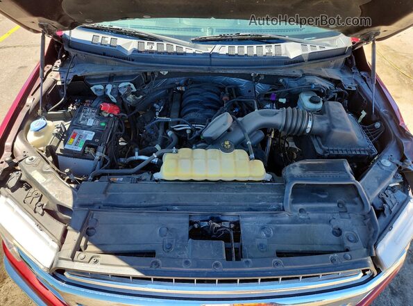 1FTEW1E50KFC54953 2019 FORD F150 Maroon Vista interior trasera