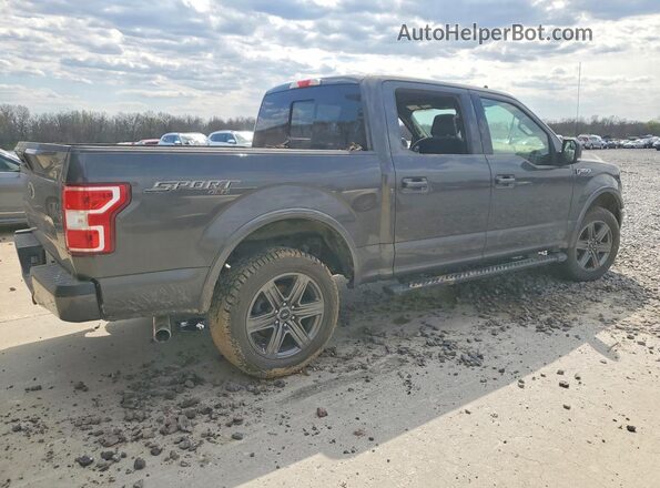 1FTEW1E50LKE72822 2020 FORD F150 Gray Задня права чверть