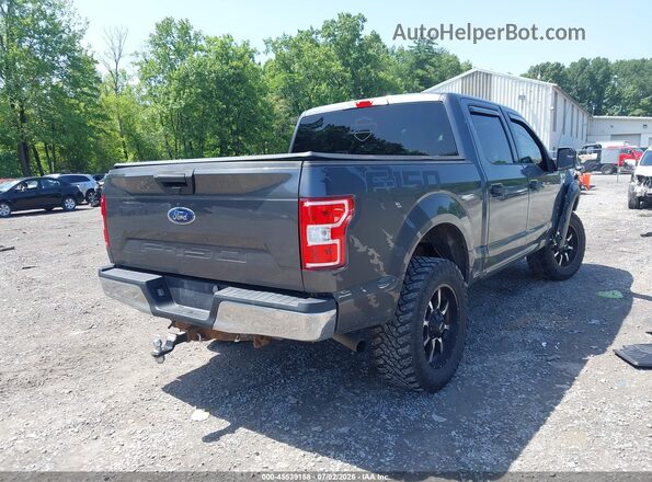 1FTEW1E51JFA02529 2018 FORD F150 Black Tył prawy