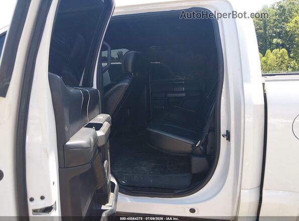 1FTEW1E51JFC39554 2018 FORD F150 White VIN კოდის სტიკერის ხედი