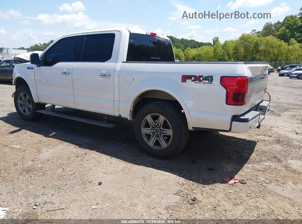 1FTEW1E51JFC39554 2018 FORD F150 White უკანა მარცხენა