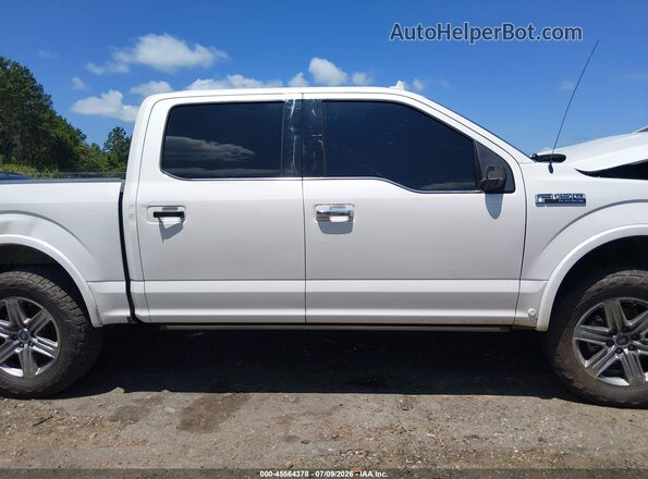 1FTEW1E51JFC39554 2018 FORD F150 White უკანა სალონის ხედი
