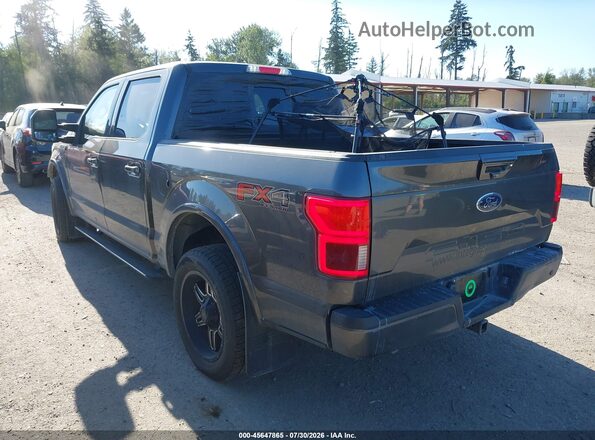 1FTEW1E51JFD21039 2018 FORD F150 Gray Հետևի ձախ