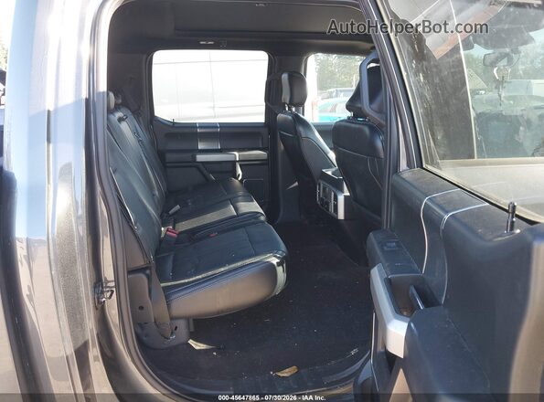 1FTEW1E51JFD21039 2018 FORD F150 Gray VIN կոդի պիտակի տեսք