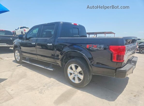 1FTEW1E51JFD42358 2018 FORD F150 Black Հետևի ձախ