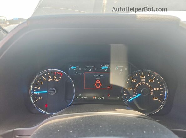 1FTEW1E51JFD42358 2018 FORD F150 Black Սարքավորումների վահանակի տեսք