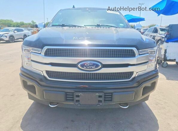 1FTEW1E51JFD42358 2018 FORD F150 Black Դիմացի տեսք