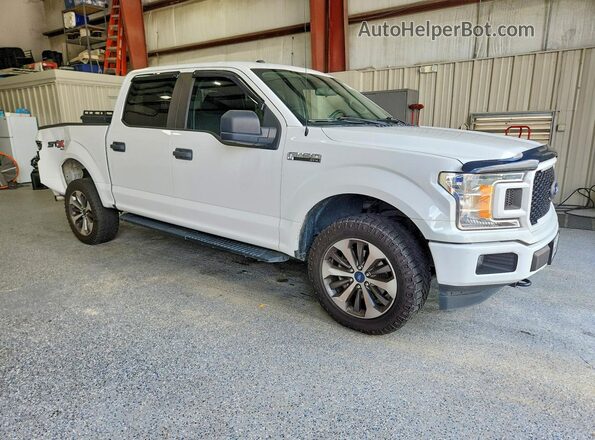 1FTEW1E51KFC60471 2019 FORD F150 Белый Передняя правая четверть