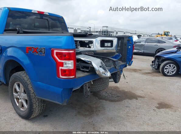 1FTEW1E51LFA12903 2020 FORD F150 Blue Vista frontal