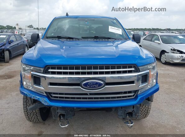1FTEW1E51LFA12903 2020 FORD F150 Blue Vista del cuadro de instrumentos