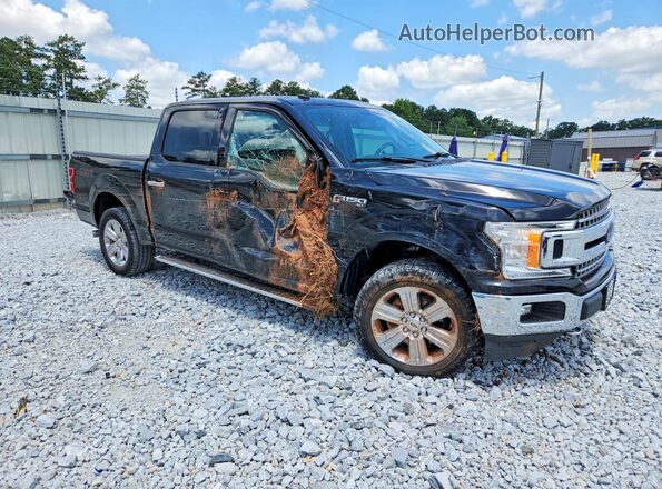 1FTEW1E51LFC45650 2020 FORD F150 Черный Передняя правая четверть