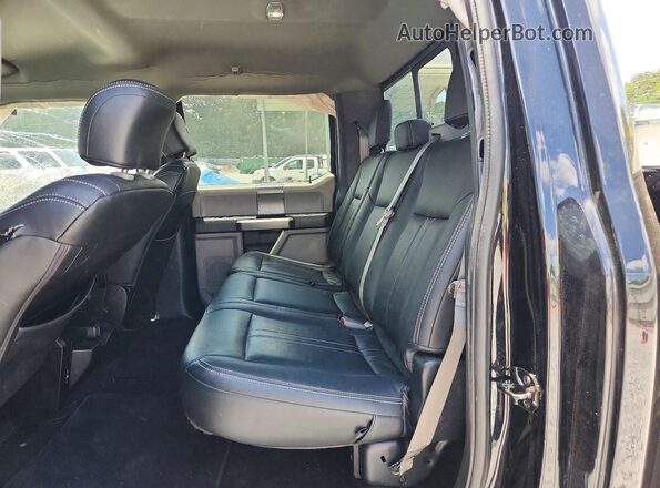 1FTEW1E51LFC45650 2020 FORD F150 Черный Вид задних сидений