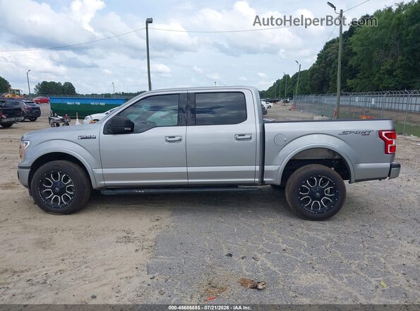 1FTEW1E51LKF50847 2020 FORD F150 Silver Widok wnętrza 360 stopni