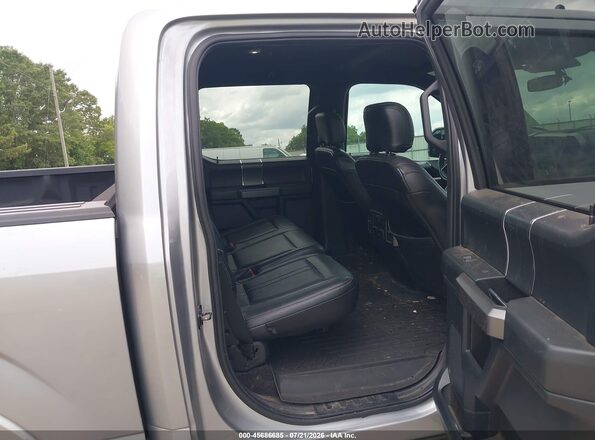 1FTEW1E51LKF50847 2020 FORD F150 Silver Widok naklejki z numerem VIN
