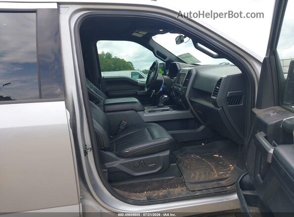 1FTEW1E51LKF50847 2020 FORD F150 Silver Widok wnętrza z przodu