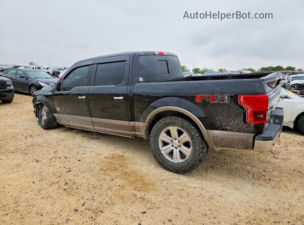 1FTEW1E52JFA30551 2018 FORD F150 Two Tone Trasero izquierdo