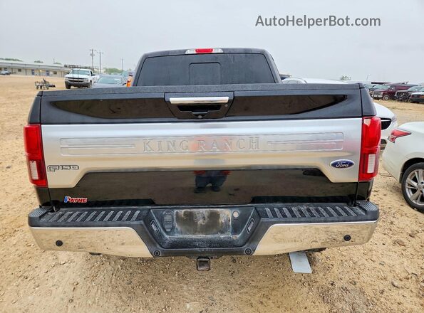 1FTEW1E52JFA30551 2018 FORD F150 Two Tone Vista trasera