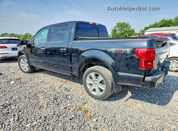 1FTEW1E52JFA70077 2018 FORD F150 Black Հետևի ձախ